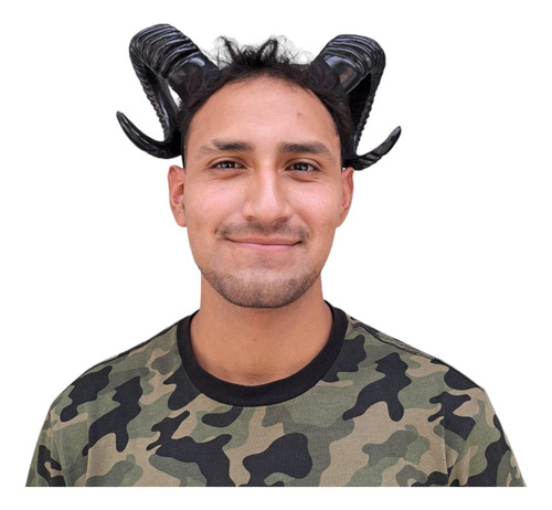 Cuernos Cabra Baphomet Devil Cuernos Maléfica Color Diseño unico
