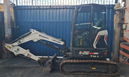 Mini Escavadeira Bobcat Mod. E26 Ano 2023 374.4h Ar + Aço