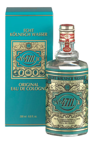 Colonia Unisex 4711 Echt Kölnisch Wasser Original 200 Ml