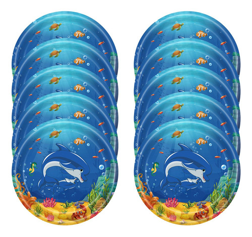 3 Vajilla Desechable, Vajilla Para Fiesta, 10 Platos