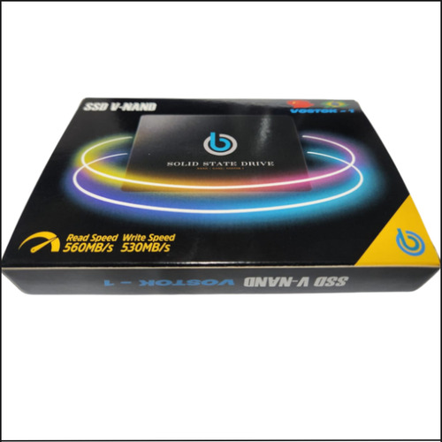 Disco Sólido Interno Ssd 500gb V-nand 3d Nand Alta Performance 2.5 Vostok-1 Preto
