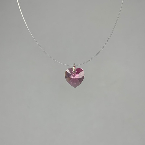 Imagen 2 de 6 de Punto De Luz De Cristal Swarovski Elements Con Plata.