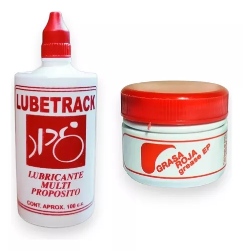 Kit Lubricante Cadena Y Grasa Roja Multiproposito Bicicletas