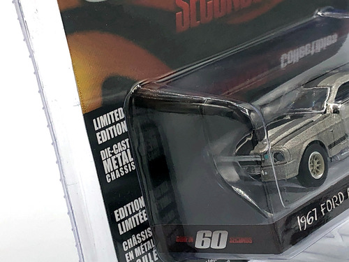 Greenlight Mustang Eleanor Gt500 67 Gone In 60 Seconds 1:64 Gris