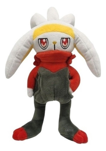Wj Espada Y Escudo Peluche Rabifutto Raboot Coelho 28 Cm