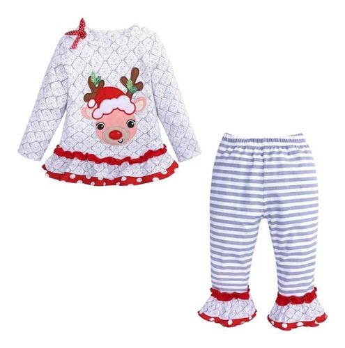 Conjunto Navideño Para Niñas