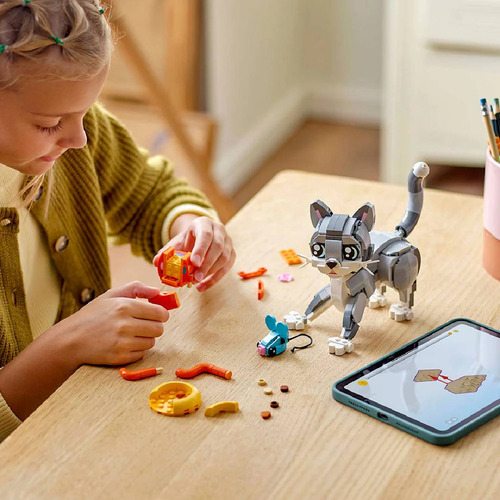 Lego Creator 3 En 1: Gato Juguetón 31163