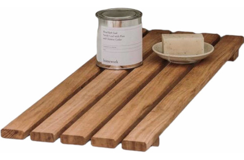 Bandeja Para Tina De Madera Teca (90cm Largo X 60cm Ancho)