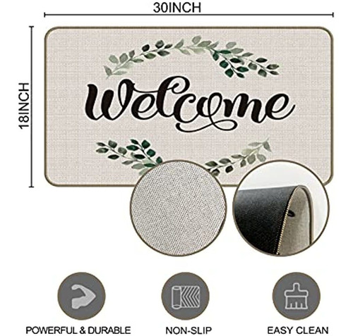 Let The Adventure Begin Felpudo Decorativo Para Interiores Y