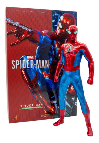 Spiderman (spider Armor - Mk Iv Suit) By Hot Toys Video Game