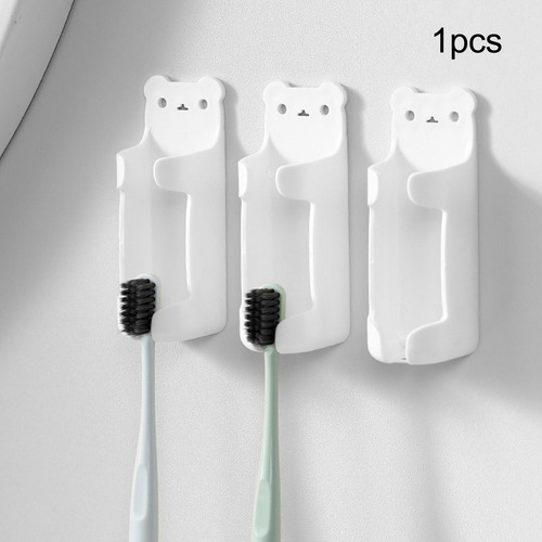 2 Portacepillos De Dientes Eléctrico Sin Perforar