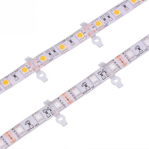 Soportes De Montaje Con Clips Para Tiras De Luces Led 3528/5