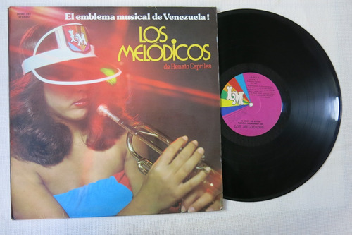 Vinyl Vinilo Lp Acetato Los Melodicos De Renato Capriles 