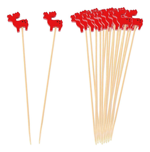 5 Palitos De De Natal, Palitos De, Espetos De Veado 50