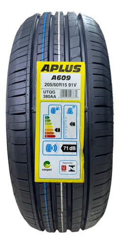 Kit 2 Pneus 205/60r15 91v A609-6 Aplus Aro 15 V
