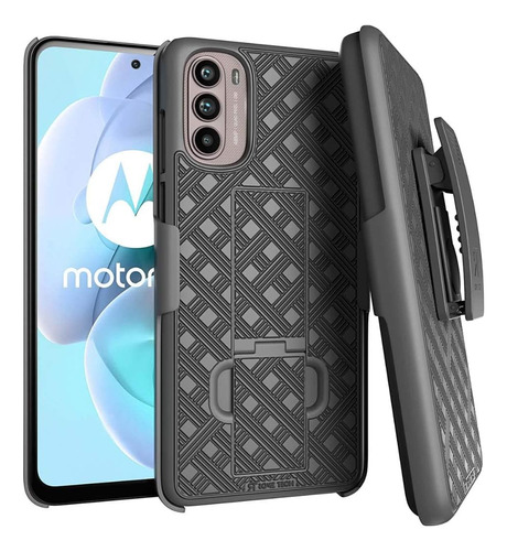 Funda Compatible Con Motorola G Stylus 2022 - Negro