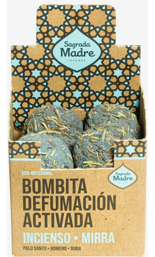 Bombitas Sahumerio Mirra - Sagrada Madre