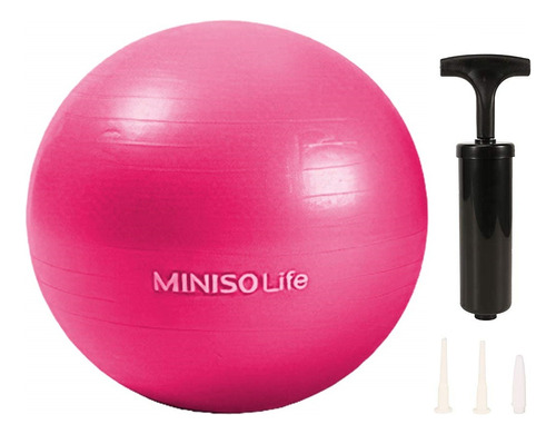 Pelota Balon Pilates 65 Cm Yoga Ejercicio Fit Con Bomba Aire