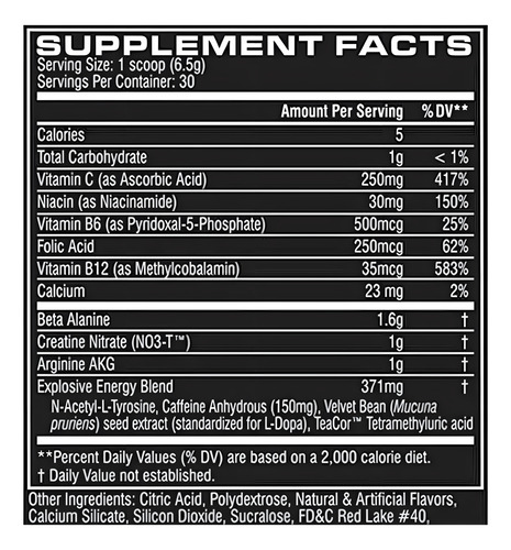 Preentreno Cellucor C4 Original 30 Servicios Naranja Orange Burst