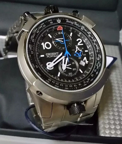Relógio Orient Analógico Flytech Titanium Esportivo