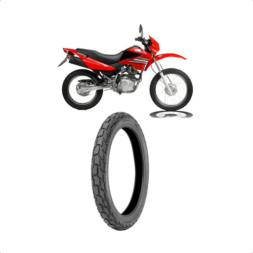 Pneu Dianteiro Moto 90/90-19 T&c Com Câmara 52t