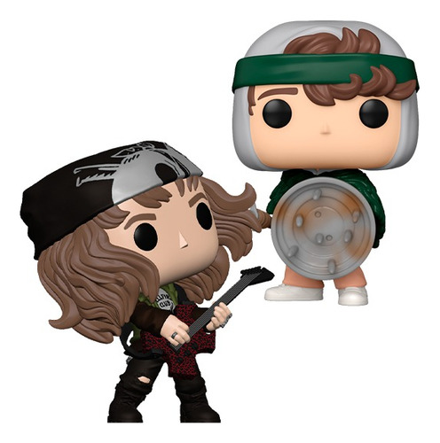 Set Funko Pop! Tv: Stranger Things 4 - Eddie & Dustin