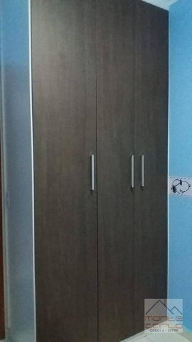 Imagem 8 de 13 de Cobertura Com 2 Dormitórios À Venda, 81 M² Por R$ 310.000,00 - Jardim Las Vegas - Santo André/sp - Co0016