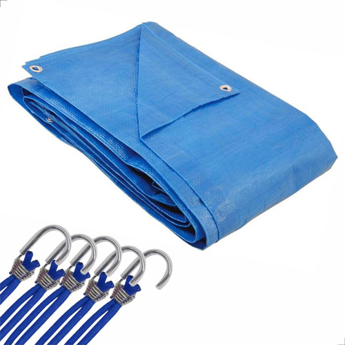 Kit Lona Leve Multiuso 265 Micras 4x4 + 12 Elásticos