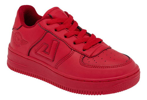 Tenis Casual Hombre Apoort Rojo 104-168