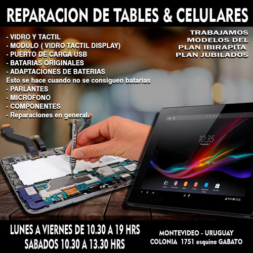 Reparación Tablet Celular Celulares iPhone Samsung Ibirapita