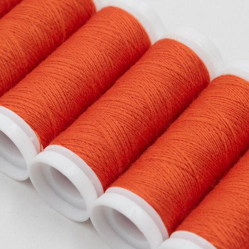 Hilo De Coser Corona Cucito Doméstico- Poliester 90m X 10u 148 Naranja
