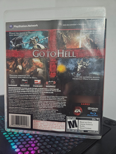 Dante's Inferno Divine Edition - Mídia Física Ps3 (Usado)