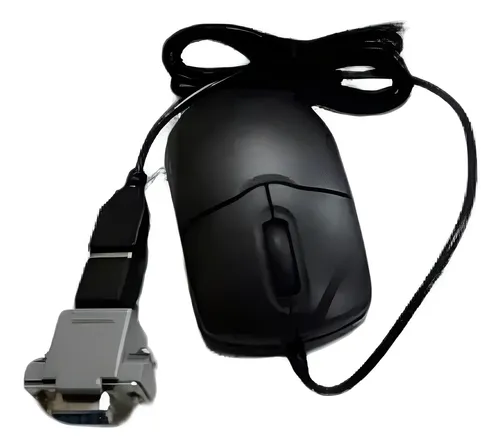 Adaptador Db9 Para Usb + Mouse Somente Para Amiga Commdore - Preto ...