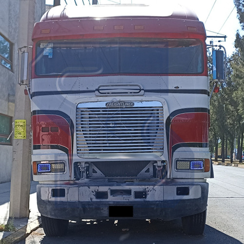 Faro Led Arillo Azul Tracto Camion Freightliner