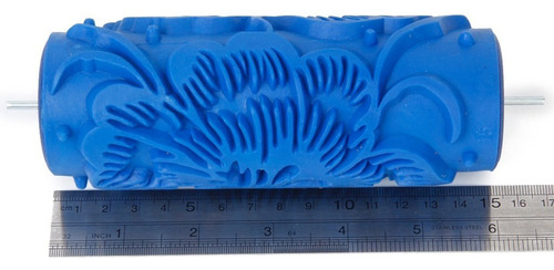Rodillo For Pared, Diseño De Flores Decorativas, 15 Cm