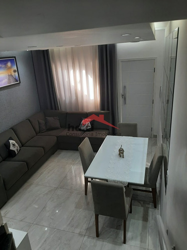 Imagem 26 de 30 de Lindo Sobrado Em Condomínio Fechado, Com 2 Dormitórios, Sala, Cozinha Americana E Planejada, Lavanderia, Churrasqueira Privativa E Uma Vaga De Garagem - Ca00130 - 69920107