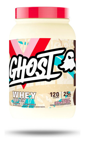 Proteina Ghost Whey Protein 2 Lbs Sabor Fruity Cereal Milk