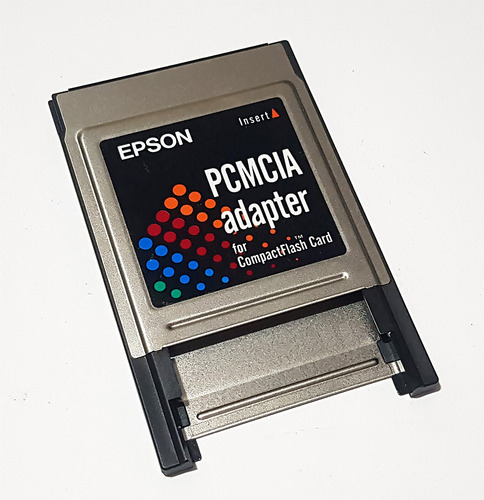 Adaptador Epson Pcmcia Compact Flash Memoria Pc Card Cnc Cf