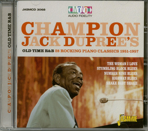 Cd: Champion Jack Dupree S Old Time R&b - 28 Rocking Piano B