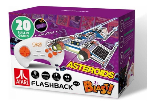 Consola Retro Atari Flashback Blast V2 Hdmi Dongle 20 Games