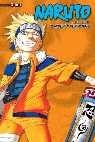 Libro: Naruto (3-in-1 Edition), Vol. 4: Includes Vols. 10, &