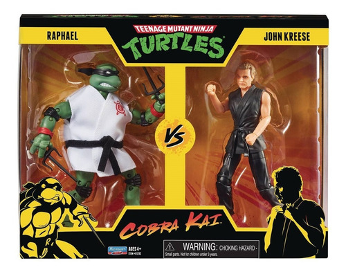 Tortugas Ninja Vs Cobra Kai: Raphael Vs John Kreese