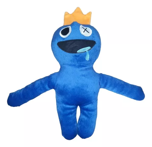 Boneco Blue Rainbow Friends Azul Babão Pelúcia Jogo Roblox no Shoptime