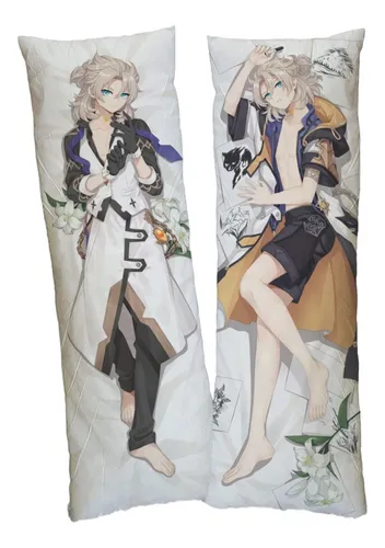 Genshin Impact Videojuego Dakimakura Funda Para Almohada