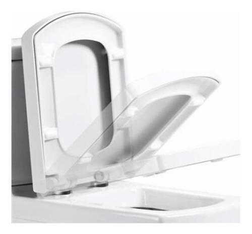 Combo Inodoro Largo Tapa Deposito Bidet The Gap Roca