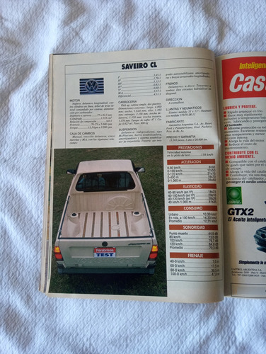 Revista Parabrisas 177 Julio 93 Vw Saveiro Cl.leer Bien (Usado)