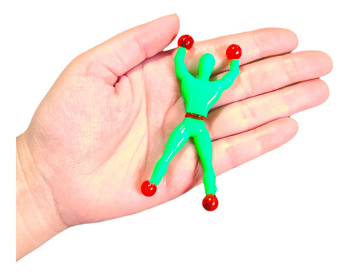 Kit 10 Boneco Aranha Geleca Ninja Gruda Parede Menino Prenda