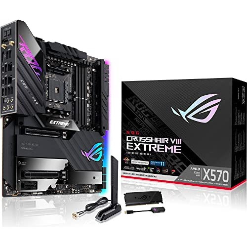 Asus Rog Crosshair Viii Extreme Amd Eatx Gaming Placa Base