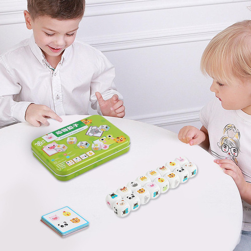 T Juegos Educativos A Juego Juego De Dados De Animales