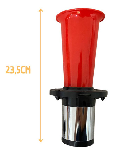 Buzina Uga Uga 12v Universal Tipo Calhambeque